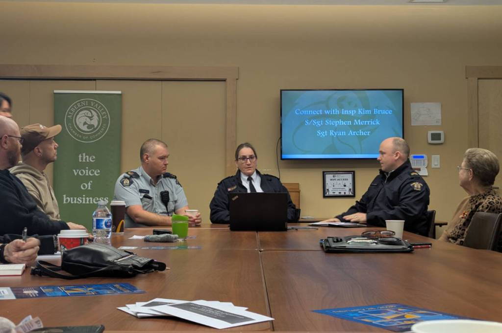 Businesses, RCMP talk crime and prevention at Alberni Valley chamber meeting
