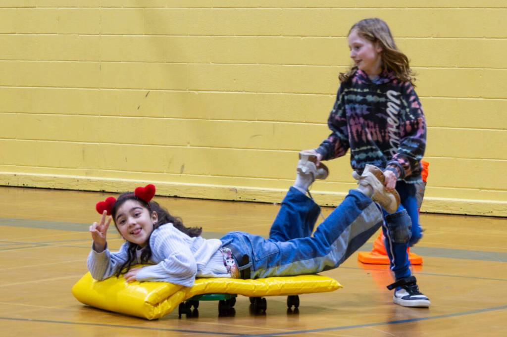 Port Alberni francophone school turns classrooms into Olympic stadiums